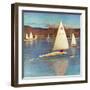 "Iceboating in Connecticut", November 28, 1959-John Clymer-Framed Premium Giclee Print