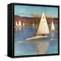 "Iceboating in Connecticut", November 28, 1959-John Clymer-Framed Stretched Canvas