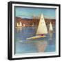 "Iceboating in Connecticut", November 28, 1959-John Clymer-Framed Giclee Print