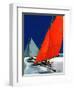 "Iceboats Racing,"February 18, 1939-Ski Weld-Framed Giclee Print