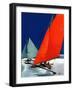 "Iceboats Racing,"February 18, 1939-Ski Weld-Framed Giclee Print