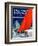 "Iceboats Racing," Saturday Evening Post Cover, February 18, 1939-Ski Weld-Framed Giclee Print