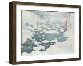 Icebound, C.1889-John Henry Twachtman-Framed Giclee Print
