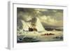 Icebound Ship, C.1880-William Bradford-Framed Premium Giclee Print
