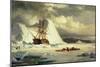 Icebound Ship, C.1880-William Bradford-Mounted Premium Giclee Print