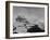 Icebreaker in Frozen Sea Near Base on Antarctica-null-Framed Photographic Print