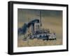 Icebreaker Krasin Among Ice Floes in the Barents Sea, 1932-null-Framed Giclee Print