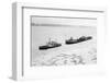 Icebreaker Manhattan following the Coast Guard Icebreaker-null-Framed Photographic Print