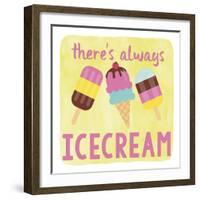 Icecream-Erin Clark-Framed Giclee Print