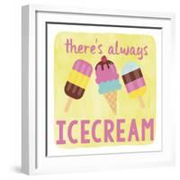 Icecream-Erin Clark-Framed Giclee Print