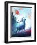 Iced Deer-Seerlight-Framed Giclee Print