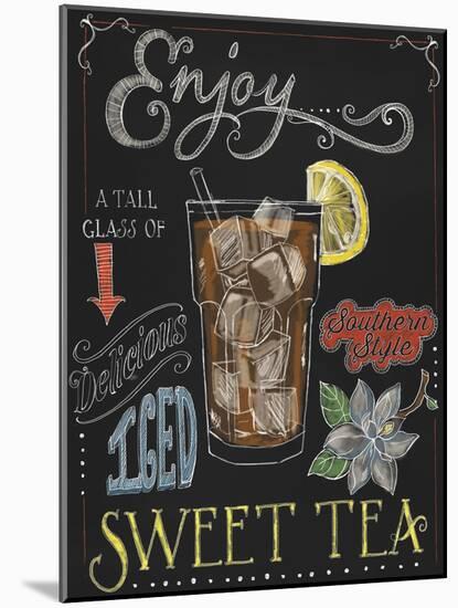 Iced Tea-Fiona Stokes-Gilbert-Mounted Giclee Print