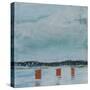 Icefishing Village-Tim Nyberg-Stretched Canvas