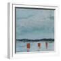 Icefishing Village-Tim Nyberg-Framed Giclee Print