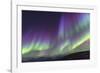 Iceland, Akureyri. The northern lights glow in unbelievable colors.-Ellen Goff-Framed Photographic Print