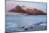 Iceland, Austurland , First Lights of Dawn in a Glacier Lagoon-Salvo Orlando-Mounted Photographic Print