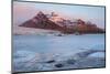 Iceland, Austurland , First Lights of Dawn in a Glacier Lagoon-Salvo Orlando-Mounted Photographic Print