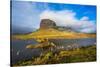 Iceland big stone-Marco Carmassi-Stretched Canvas