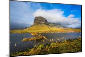 Iceland big stone-Marco Carmassi-Mounted Photographic Print