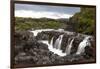 Iceland, Borgarfjordur, Barnafoss, Children's Falls, Hvita River.-Ellen Goff-Framed Photographic Print