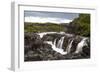 Iceland, Borgarfjordur, Barnafoss, Children's Falls, Hvita River.-Ellen Goff-Framed Photographic Print