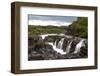 Iceland, Borgarfjordur, Barnafoss, Children's Falls, Hvita River.-Ellen Goff-Framed Photographic Print