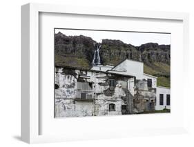 Iceland, Djupavik, Former Fish Factory-Catharina Lux-Framed Photographic Print