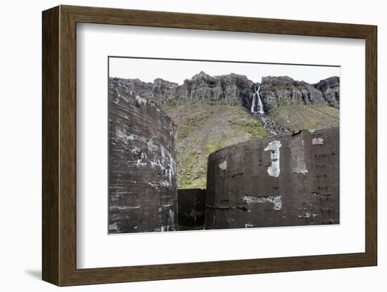 Iceland, Djupavik, Former Fish Factory-Catharina Lux-Framed Photographic Print