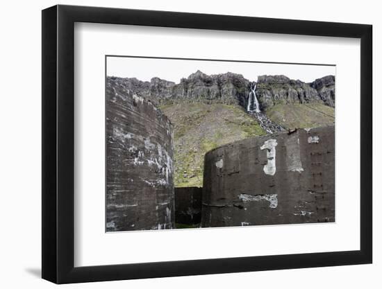 Iceland, Djupavik, Former Fish Factory-Catharina Lux-Framed Photographic Print