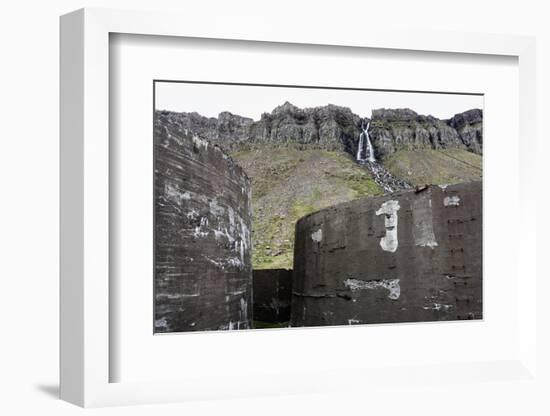 Iceland, Djupavik, Former Fish Factory-Catharina Lux-Framed Photographic Print