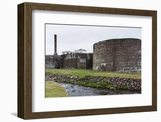 Iceland, Djupavik, Former Fish Factory-Catharina Lux-Framed Photographic Print