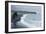 Iceland. Dyrholaey. Black Sand Beach and Sea Stack-Inger Hogstrom-Framed Photographic Print