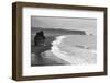 Iceland. Dyrholaey. Black Sand Beach and Sea Stack-Inger Hogstrom-Framed Photographic Print