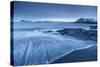 Iceland, East Iceland, Austurland , Blue Hour at Reydhara Reef-Salvo Orlando-Stretched Canvas