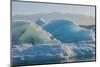 Iceland. East Region. Jokulsarlon. Glacial Lake. Icebergs in the Lake-Inger Hogstrom-Mounted Photographic Print