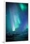 Iceland, Fjallsarlon. the Northern Lights Appearing in the Sky at Fjallsarlon-Katie Garrod-Framed Premium Photographic Print