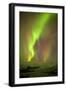 Iceland, Fjallsarlon. the Northern Lights Appearing in the Sky at Fjallsarlonll.-Katie Garrod-Framed Photographic Print