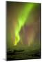 Iceland, Fjallsarlon. the Northern Lights Appearing in the Sky at Fjallsarlonll.-Katie Garrod-Mounted Photographic Print