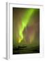 Iceland, Fjallsarlon. the Northern Lights Appearing in the Sky at Fjallsarlonll.-Katie Garrod-Framed Photographic Print