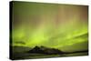 Iceland, Fjallsarlon. the Northern Lights Appearing in the Sky at Fjallsarlonll.-Katie Garrod-Stretched Canvas