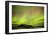 Iceland, Fjallsarlon. the Northern Lights Appearing in the Sky at Fjallsarlonll.-Katie Garrod-Framed Photographic Print