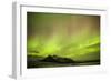 Iceland, Fjallsarlon. the Northern Lights Appearing in the Sky at Fjallsarlonll.-Katie Garrod-Framed Photographic Print