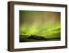 Iceland, Fjallsarlon. the Northern Lights Appearing in the Sky at Fjallsarlonll.-Katie Garrod-Framed Photographic Print