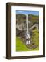 Iceland. Foss a Sidu. Waterfall over the Cliff-Inger Hogstrom-Framed Photographic Print