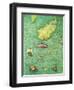 Iceland, from an Atlas of the World in 33 Maps, Venice, 1st September 1553-Battista Agnese-Framed Giclee Print