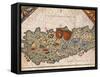 Iceland, from Nautical Atlas, Plate, 16th Century-null-Framed Stretched Canvas