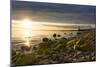 Iceland, Gardskagi, Lighthouse, Sunset-Catharina Lux-Mounted Photographic Print