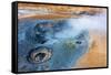 Iceland, Geothermal Area Hverir-Catharina Lux-Framed Stretched Canvas