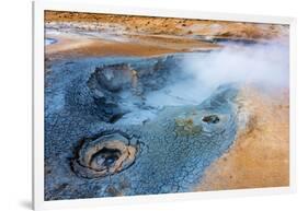 Iceland, Geothermal Area Hverir-Catharina Lux-Framed Photographic Print