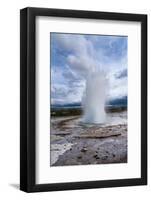 Iceland. Geyser Geothermal Area, Golden Circle, Haukadalur.-Judith Zimmerman-Framed Photographic Print